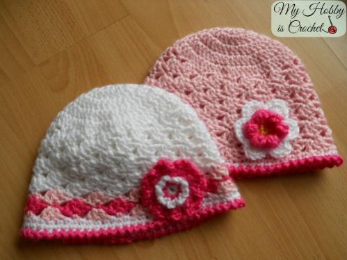 Lacy Shells Hat for Baby/ Toddler Girls - Free Pattern with Tutorial and Chart-spring-lacy-hat-free-pattern-jpg