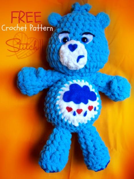 How to Crochet a Care Bear - Grumpy - Free pattern-free-grumpy-carebear-crochet-pattern-jpg