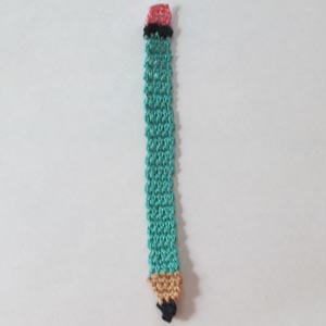 Pencil Bookmark (English Crochet Pattern)-pencil-bookmark-jpg