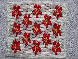 All Over Tropical Flower Place Mat Free Crochet Pattern (English Crochet Pattern)-ppb3e61c63-jpg