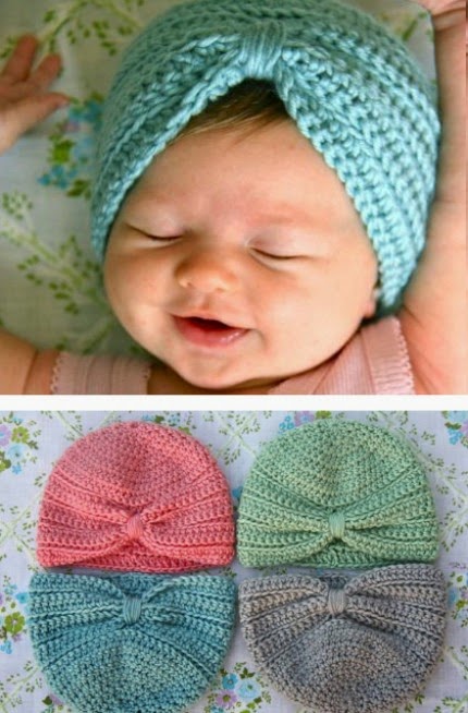 Crochet Baby Turban - Pattern &amp; Tutorial-crochetbabyturban-u00252b-jpg