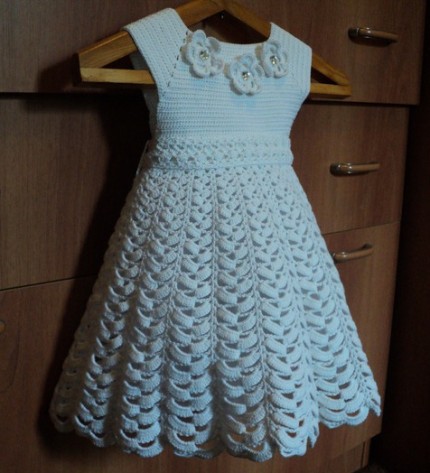 White Dress for Little Angle-crochetwhitedressforlittleangle-jpg