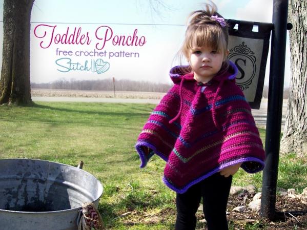 Free Crochet Hooded Poncho Pattern for Toddlers-free-toddler-poncho-crochet-pattern-stitch11-jpg