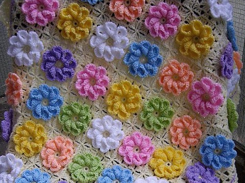 Wonderful Flowers Blanket... Free Diagram-wonderfulflowersblanket-jpg