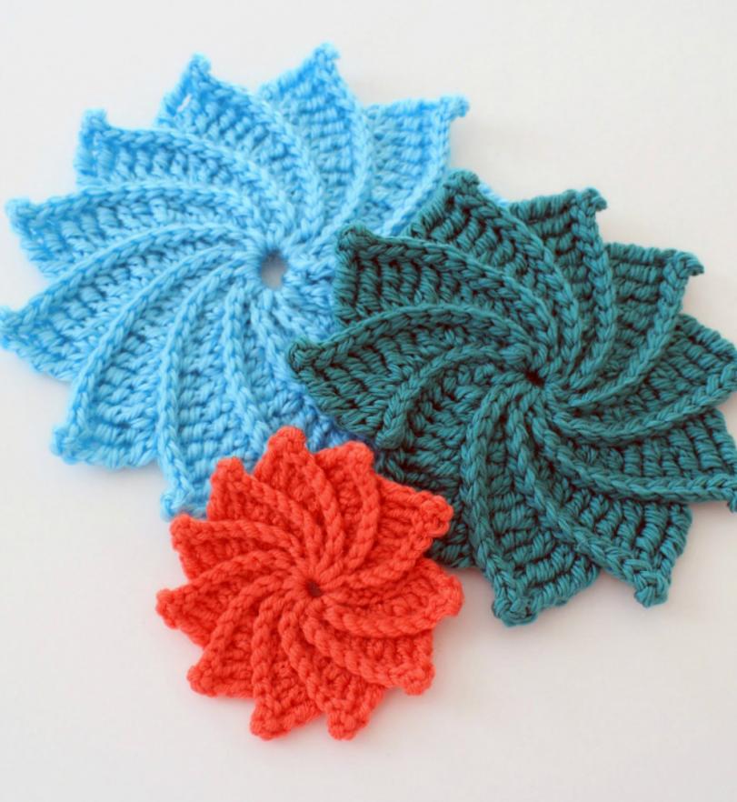 Spiral Crochet Flower (Free Pattern and Video Tutorial)-eefefe-1-jpg