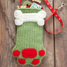 Dog Paws Christmas Stocking - Free Crochet Pattern English-8800112214046-jpg