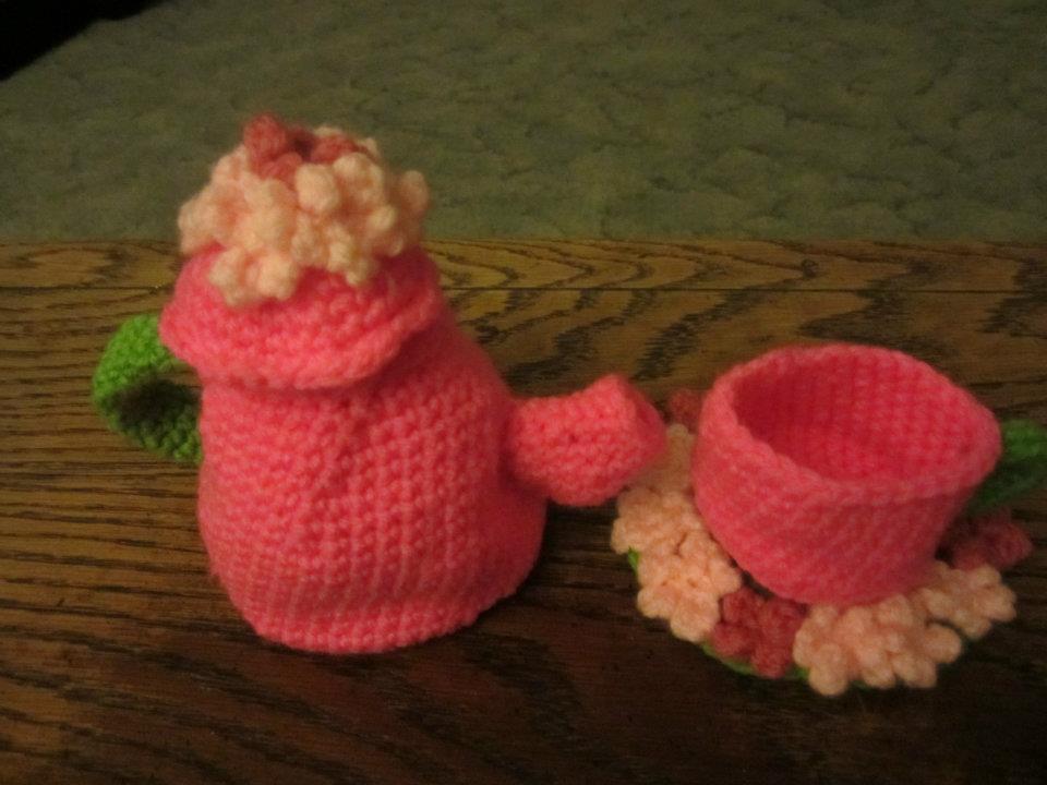 Newbie Here!-crocheted-teapot-teacup-jpg