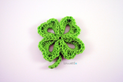 Four Leaf Clover Free Crochet Pattern (English)-leaf-clover-free-crochet-pattern-jpg