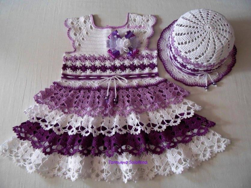 I'm new to crochet; I need an opinion. * Making Baby Dress-dress-crochet-baby-jpg