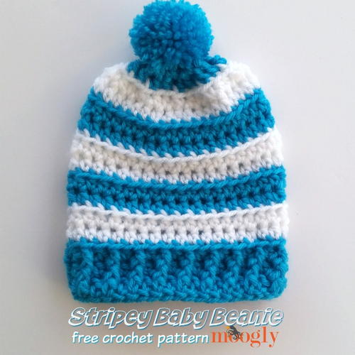 Stripey Baby Beanie Free Crochet Pattern (English)-stripey-baby-beanie-free-crochet-pattern-jpg