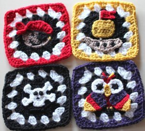 Pirate Granny Squares Free Crochet Pattern (English)-pirate-granny-squares-free-crochet-pattern-jpg