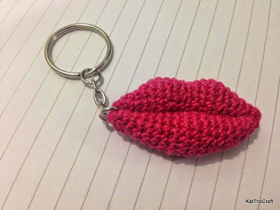 Valentine's Patterns-lips-keychain-jpg