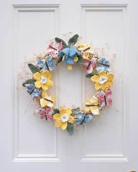 Celebrate Spring Wreath Free Crochet Pattern (English)-celebrate-spring-wreath-free-crochet-pattern-jpg