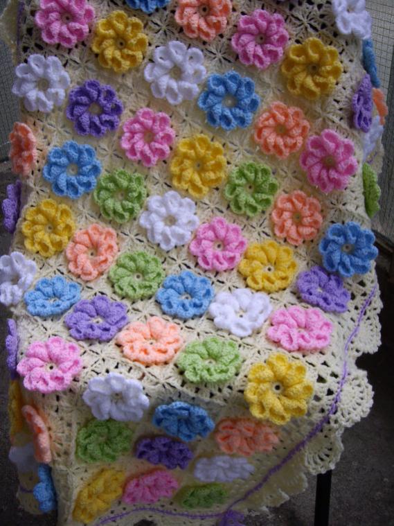 Finished this blanket of flowers today, I loved the colors-crochet-3d-flower-baby-blanket-jpg
