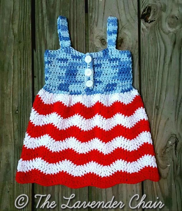 Red, White &amp; Blue Jean Dress for 2-3 yrs Old-red-jpg
