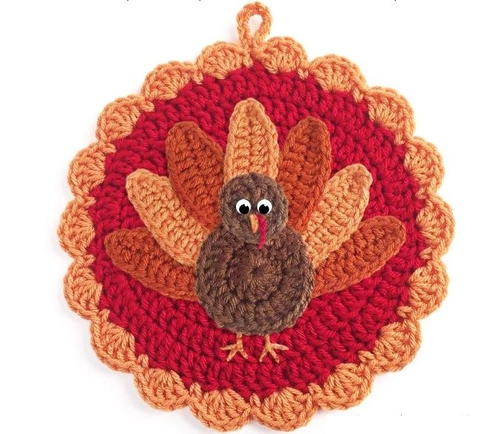 Little Gobbler Thanksgiving Pot Holder Free Crochet Pattern (English)-little-gobbler-thanksgiving-pot-holder-free-crochet-pattern-jpg