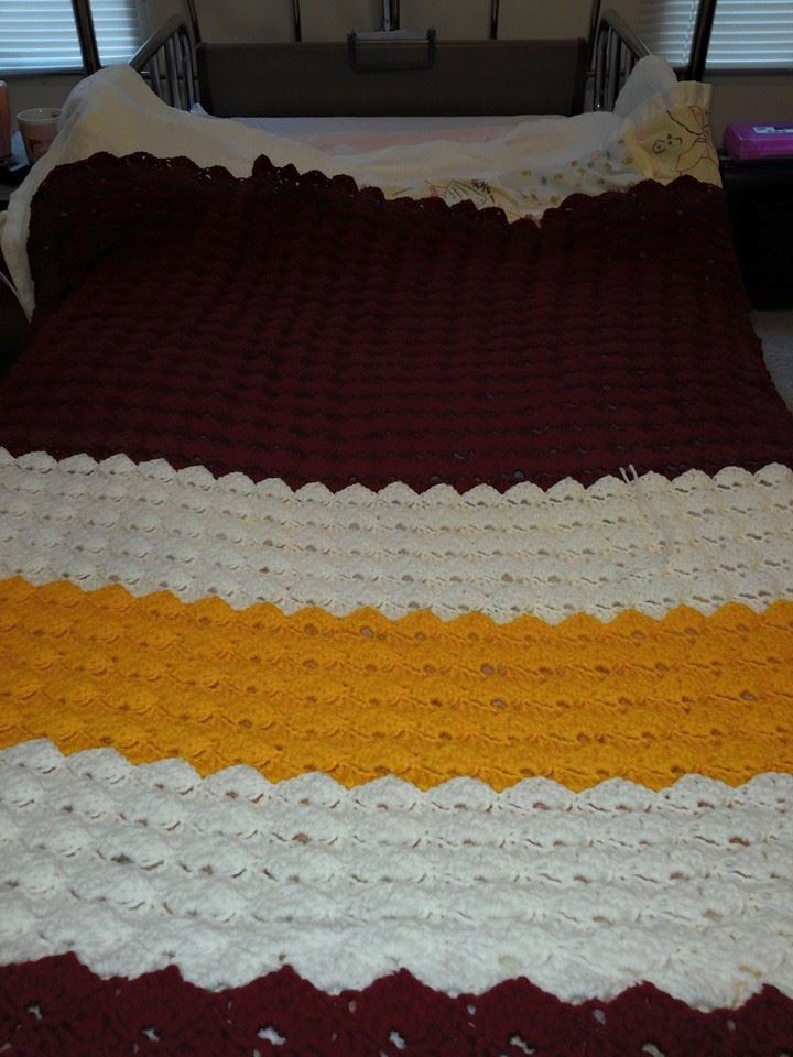 Crochet Long Loop Shell Stitch by My Picot-steves-afghan-barb-bed-2-jpg