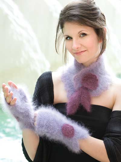 Angora Scarf &amp; Gloves Free Crochet Pattern (English)-angora-scarf-gloves-free-crochet-pattern-jpg