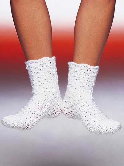 Footloose Lacy Tube Sock Free Crochet Pattern (English)-footloose-lacy-tube-sock-free-crochet-pattern-jpg