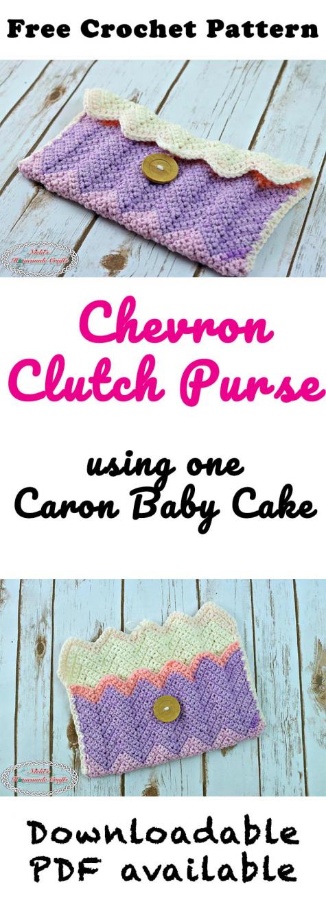 New Free Pattern Chevron Clutch Purse-chevron-clutch-purse-free-crochet-pattern-nickis-homemade-crafts-jpg