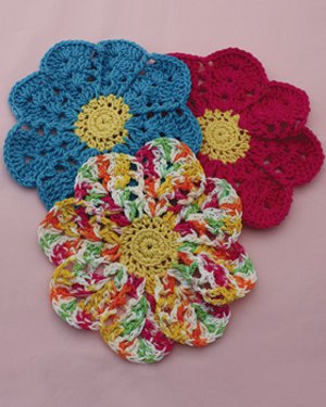 Blooming Flower Dish Cloths Free Crochet Pattern (English)-blooming-flower-dish-cloths-free-crochet-pattern-jpg