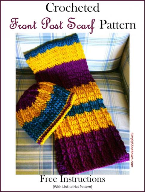 Front Post Hat &amp; Scarf Pattern-front-jpg