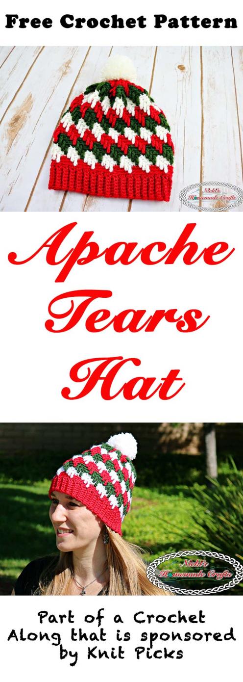 Apache Tears Hat, Scarf &amp; Mittens for Ladies-apache-jpg