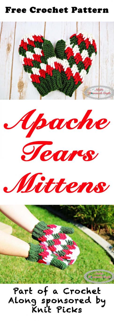Apache Tears Hat, Scarf &amp; Mittens for Ladies-apache2-jpg