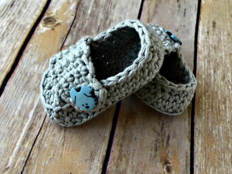 Baby Button Loafers, Newborn-12 mos.-button-jpg