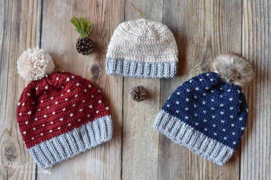 Snowfall Hats for Baby-Adult-snow2-jpg
