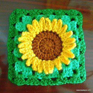 Sunflower Granny Square Free Crochet Pattern (English)-sunflower-granny-square-free-crochet-pattern-jpg