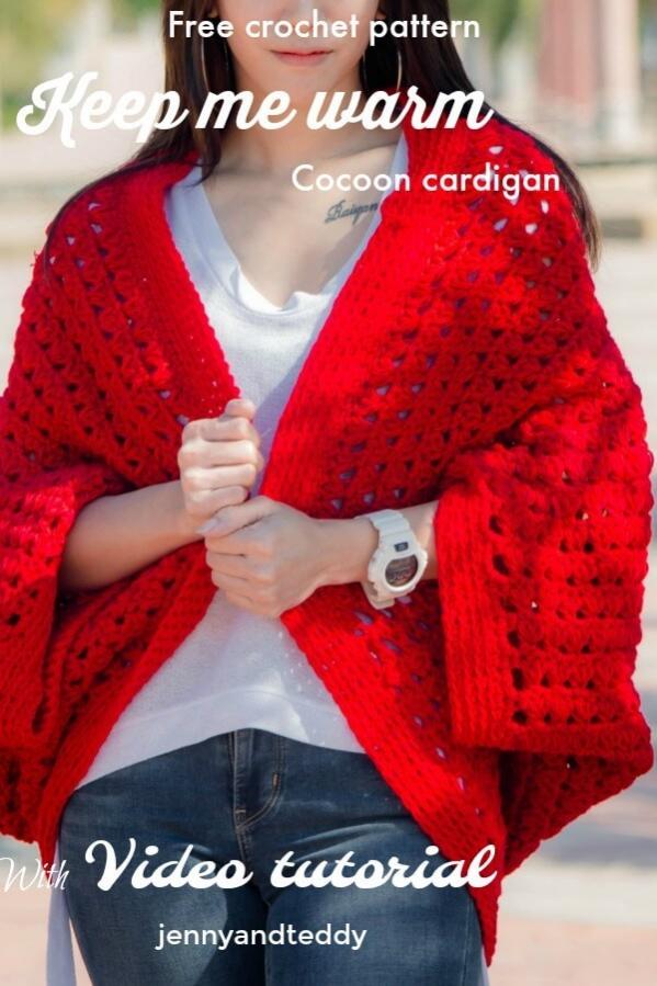 Keep Me Warm Cocoon Cardigan for Women-jpg