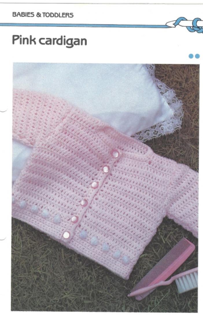 Pink Baby Cardigan Pattern-pink-jpg