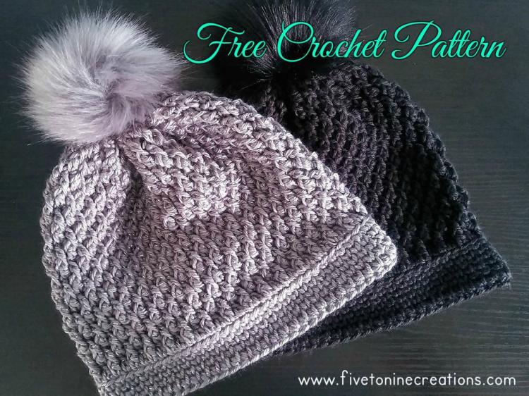 Faux Fur Pom Pom Textured hat for Adults-fur-jpg