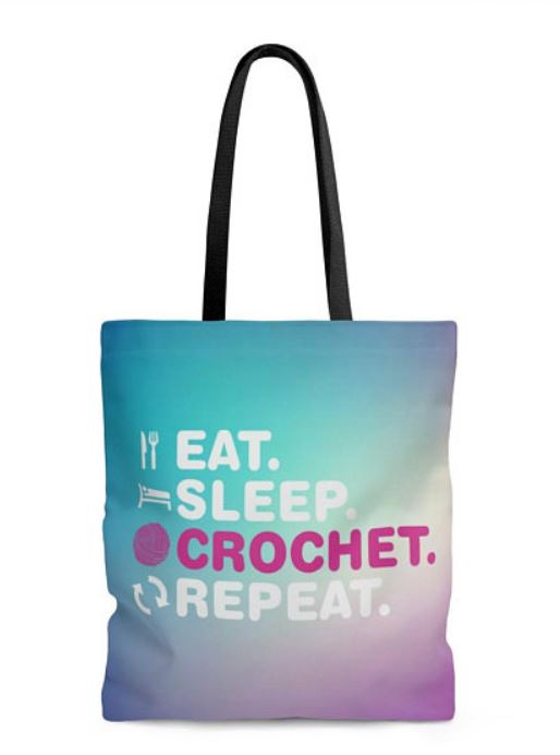 Eat Sleep Crochet Repeat Tote Bag-finals-jpg