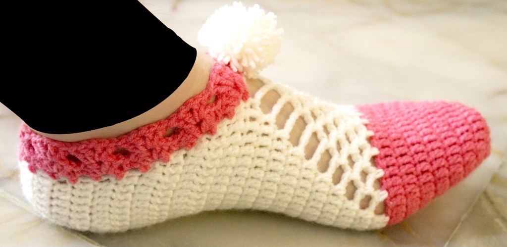 Cluster Crochet Slippers for Women-cluster1-jpg