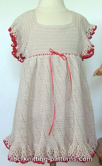 Summer Raglan Dress for Girl and Doll. 2-8 yrs-dress-jpg