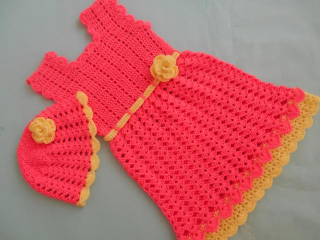 Baby Summer Dress Frock Free Crochet Pattern (English)-baby-summer-dress-frock-free-crochet-pattern-jpg