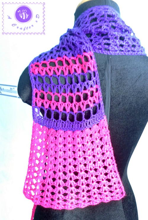 V Stitch Scarf Free Crochet Pattern (English)-stitch-scarf-free-crochet-pattern-jpg