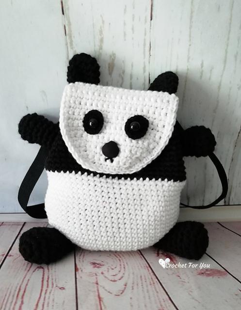 Panda Backpack for Children-backpack-jpg