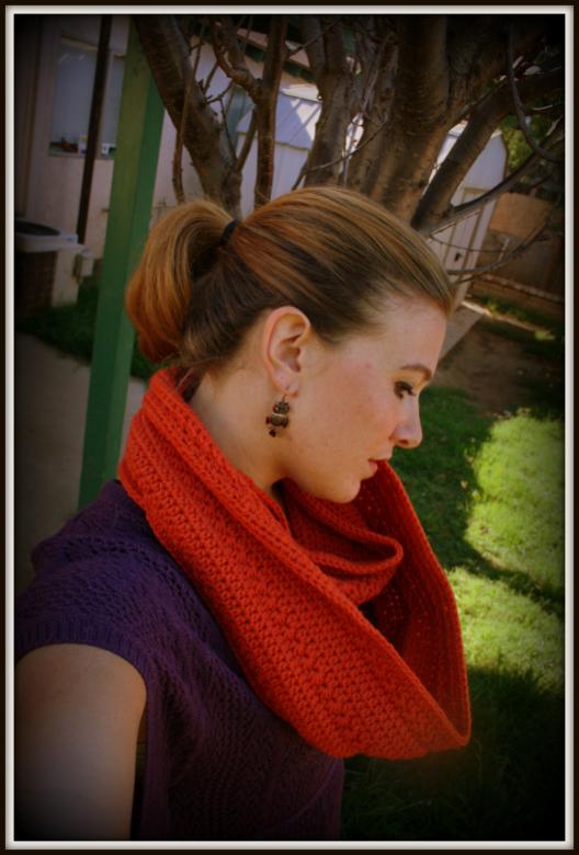 Pumpkin Infinity Scarf for adults-scarf-jpg