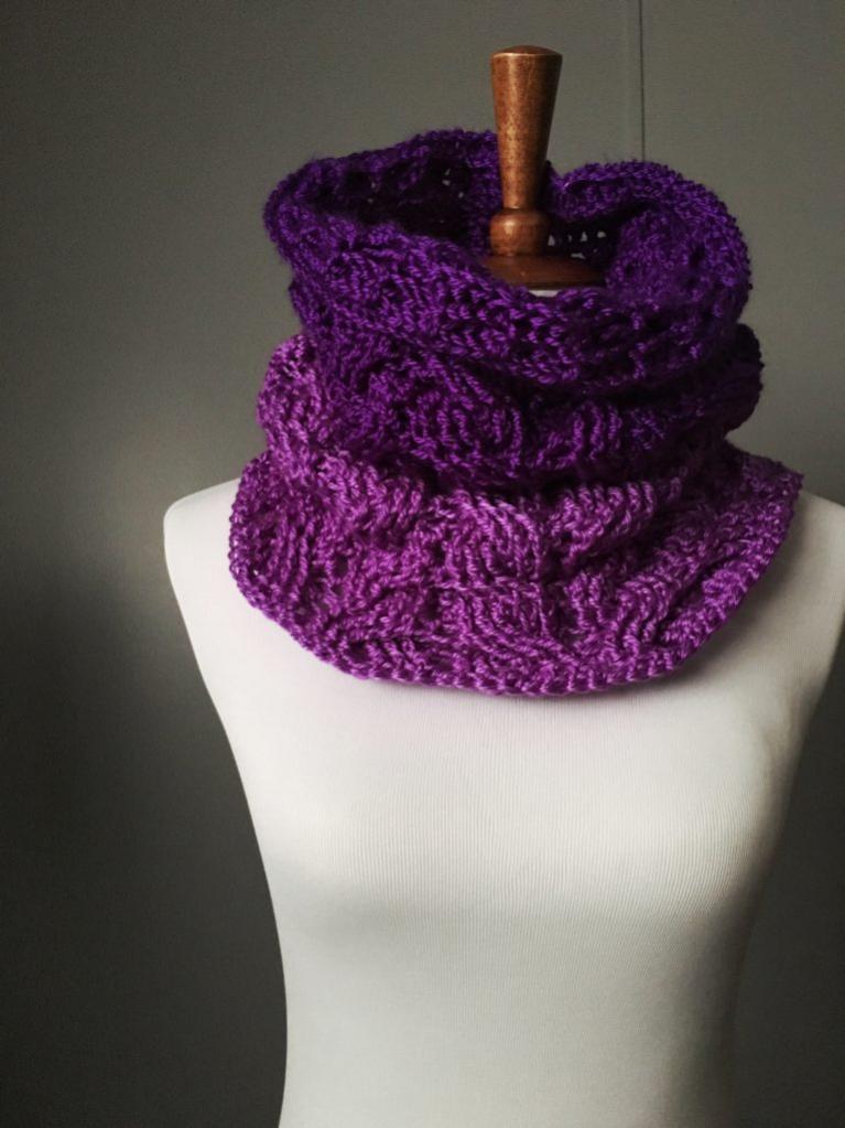 The Purple Fields Cable Cowl for Adults-cowl1-jpg
