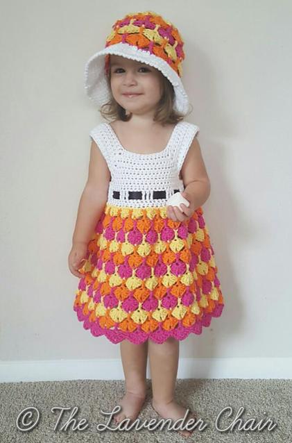 Quiver Fans Dress and Sun Hat for Girls, 24 mos to 3 yrs-dress-jpg