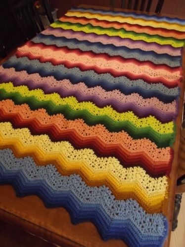 &quot;COLORFULLY CASCADING&quot; available at GrannyBlankets.com-beautiful-throw-blanket-jpg
