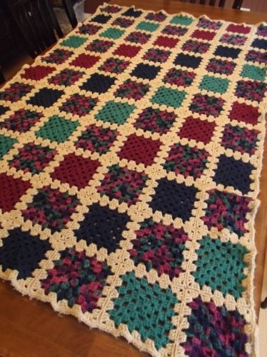 &quot;THE AMISH HILLSIDE&quot; available at GrannyBlankets.com-vintage-crochet-blanket-jpg