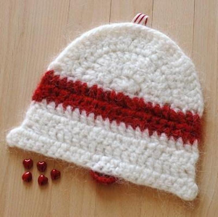 Christmas Bell Coaster Free Crochet Pattern (English)-christmas-bell-coaster-free-crochet-pattern-jpg