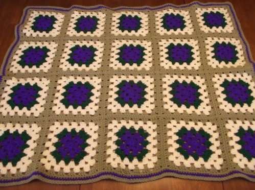 &quot;PURPLE PASSION&quot; available at GrannyBlankets.com-vintage-crochet-blankets-sale-jpg