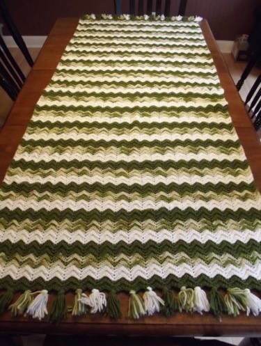 &quot;THE SHAMROCK&quot; available at GrannyBlankets.com-chrochet-afghans-sale-jpg