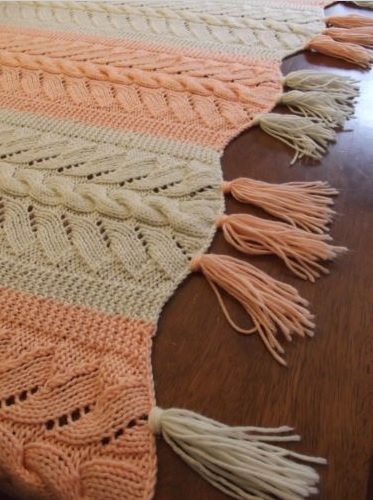 &quot;CREAM BRAIDS&quot; available at GrannyBlankets.com-afghan-blankets-usa-jpg