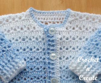 Button Cardigan for Baby, 3-6 mos-button-jpg